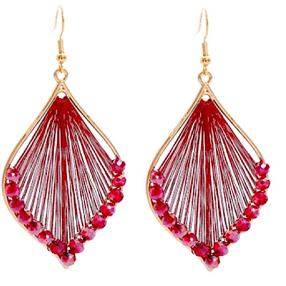 ✨3 for$33✨ NWT Bohemian Woven Earrings ✨Hand Crafted ✨Artisan✨ - Picture 2 of 7